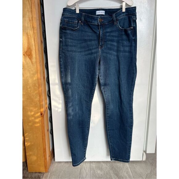 Lane Bryant Mid-Rise Skinny Jeans Woman’s Size 16 Signature Fit Flex Magic Waist - Picture 1 of 11